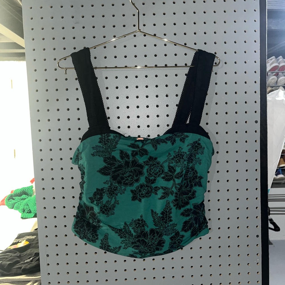NWOT Free People Floral Tank